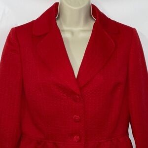💲Red Blazer from Alex Marie, Size 6